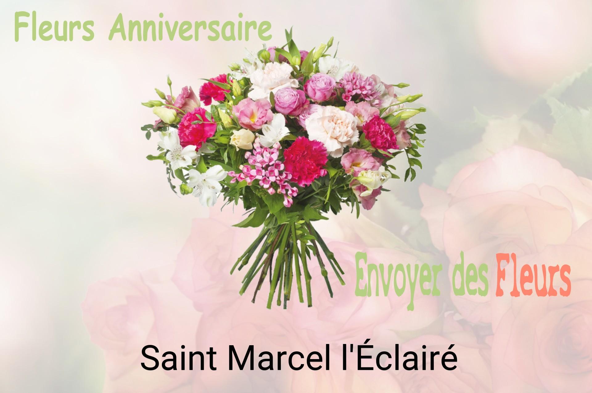 Bouquet de fleurs d’anniversaire livré à Saint-Marcel-l'Éclairé